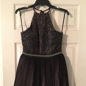 black homecoming dress